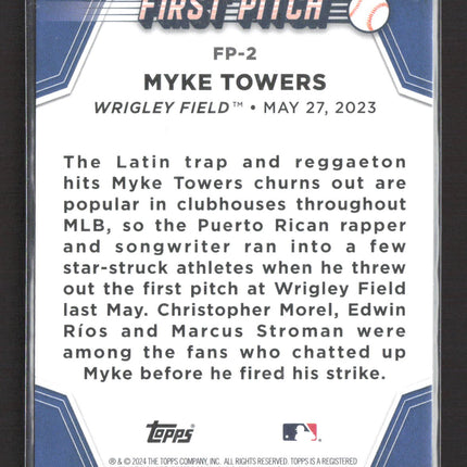 2024 Topps First Pitch Myke Towers #FP-2