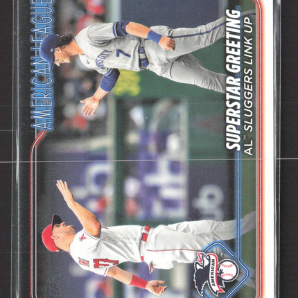 2024 Topps Series Two Mike Trout Bobby Witt Jr. #413