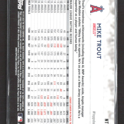 2022 Topps International Trading Card Day Mike Trout #NTCD-1