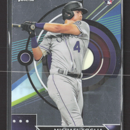 2023 Topps Finest Michael Toglia #8 RC