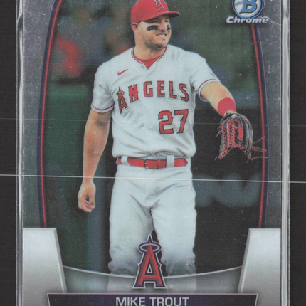 2023 Bowman Chrome Mike Trout #89