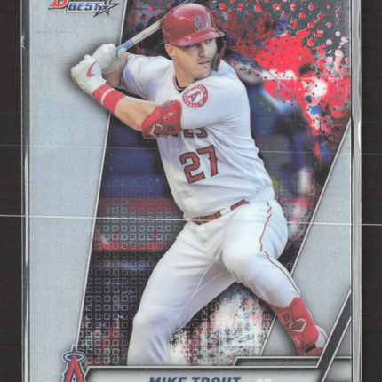 2019 Bowman's Best Mike Trout #1