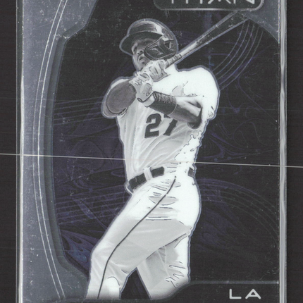2022 Panini Chronicles Titan Baseball Mike Trout #20 Black and White