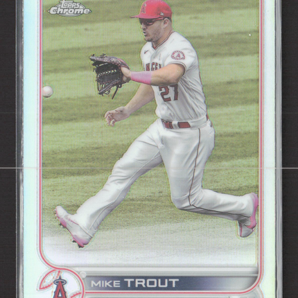 2022 Topps Chrome Mike Trout #200 Refractor