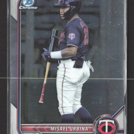 2022 Bowman Chrome Misael Urbina #BCP-86