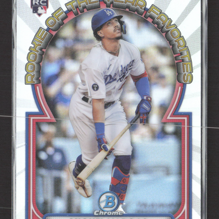 2023 Bowman Chrome Rookie of the Year Favorites Miguel Vargas #ROYF-12 RC