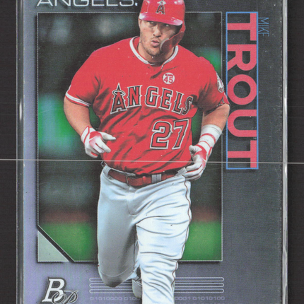 2020 Topps Bowman Platinum Mike Trout #65