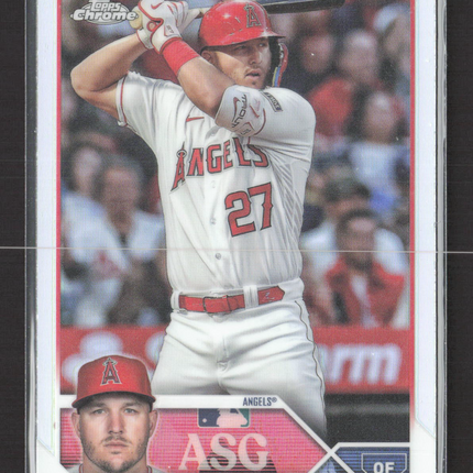 2023 Topps Chrome Mike Trout #ASGC-18