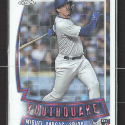 2023 Topps Chrome Youthquake Miguel Vargas #YQ-81 RC