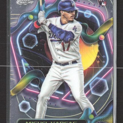 2023 Topps Chrome Cosmic Miguel Vargas #21 RC