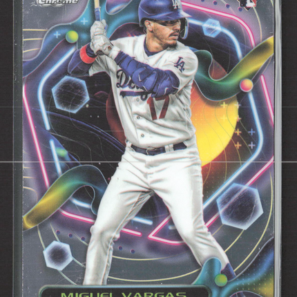 2023 Topps Chrome Cosmic Miguel Vargas #21 RC