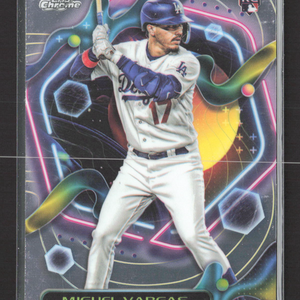 2023 Topps Chrome Cosmic Miguel Vargas #21 RC
