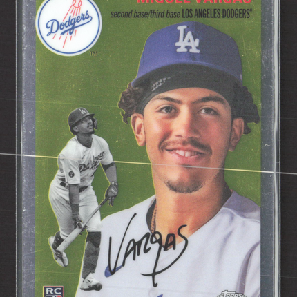2023 Topps Chrome Miguel Vargas #14 Green RC