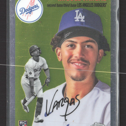 2023 Topps Chrome Platinum Anniversary Miguel Vargas #14 Green RC