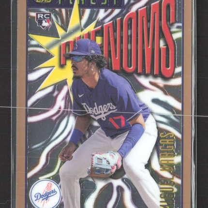 2023 Topps Finest Phenoms Miguel Vargas #P14 RC