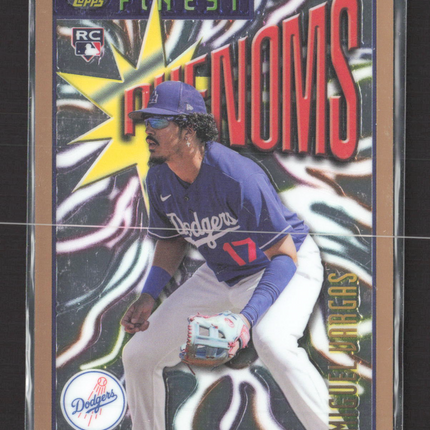 2023 Topps Finest Phenoms Miguel Vargas #P-14 RC