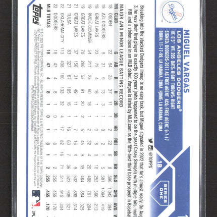2023 Topps Series One Miguel Vargas #163 RC