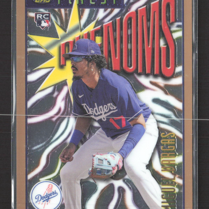 2023 Topps Finest Phenoms Miguel Vargas #P-14 RC