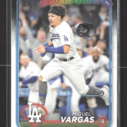 2024 Topps Series 2 Miguel Vargas #541 Future Stars