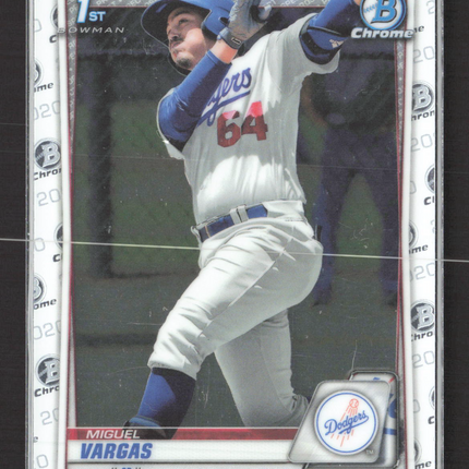 2020 Bowman Chrome Miguel Vargas #BCP-131 1st Bowman