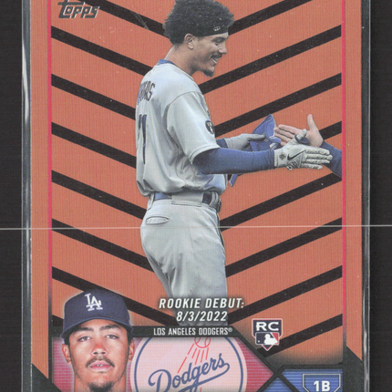 2023 Topps Update Series Miguel Vargas #US142 Orange RC