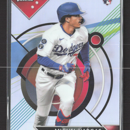 2023 Topps Finest Miguel Vargas #33 Refractor RC