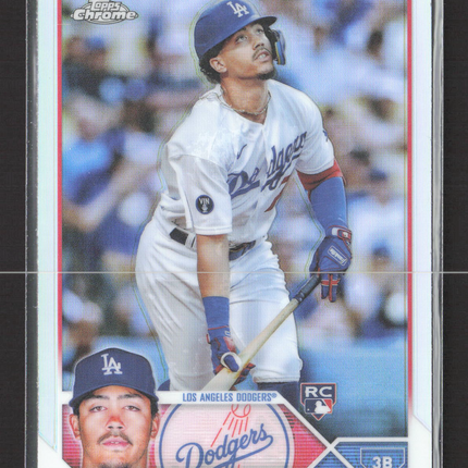 2023 Topps Chrome Miguel Vargas #161 Refractor RC