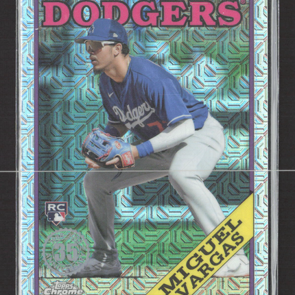 2023 Topps Chrome Silver Mojo Refractor Miguel Vargas #T88C-48 RC