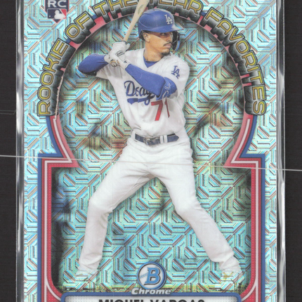 2023 Topps Bowman Chrome Rookie of the Year Favorites Miguel Vargas #ROYF-12 RC