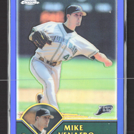 2003 Topps Chrome Mike Venafro #T35 Refractor