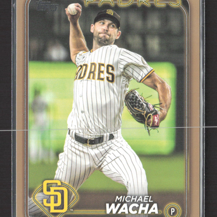 2024 Topps Series One Michael Wacha #245 Gold Border