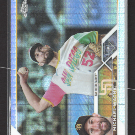 2023 Topps Chrome Update Logofractor Michael Wacha #USC189