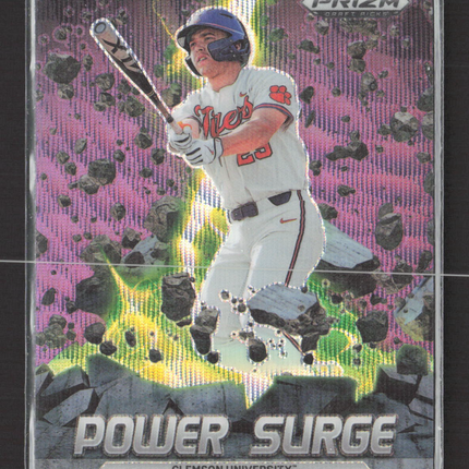 2022 Panini Prizm Draft Picks Power Surge Max Wagner #PS-MW