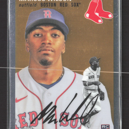 2021 Topps Chrome Marcus Wilson #24 RC