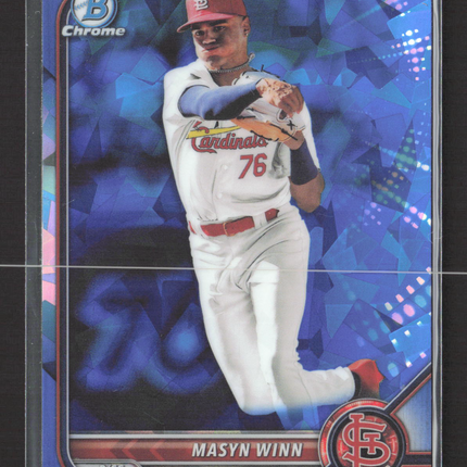 2022 Bowman Chrome Sapphire Edition Masyn Winn #BDC-170 5/26