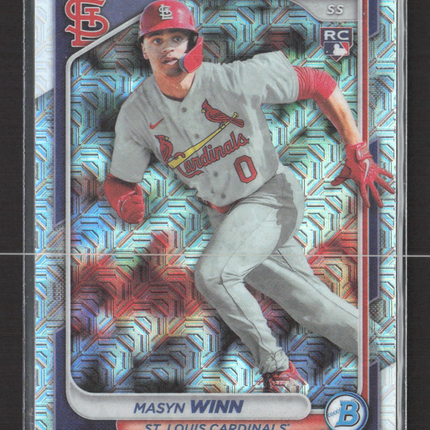2024 Bowman Chrome Mojo Masyn Winn #2 Mega Box Refractor RC