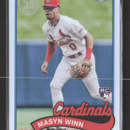 2024 Topps Chrome 1989 Topps Baseball Masyn Winn #89CB-17 RC