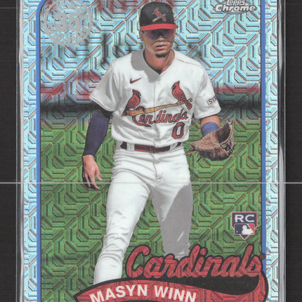 2024 Topps Chrome Silver Mojo Refractor Masyn Winn #24T89C-30 RC