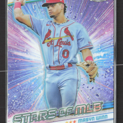 2024 Topps Chrome Stars of MLB Masyn Winn #CSMLB-54 RC