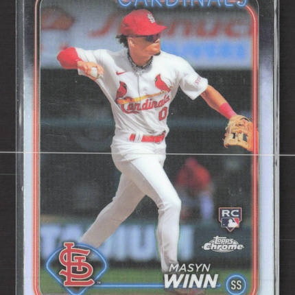 2024 Topps Chrome Masyn Winn #189 Refractor RC