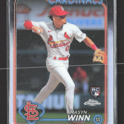 2024 Topps Chrome Masyn Winn #189 Refractor RC