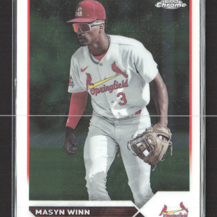 2023 Topps Chrome Pro Debut Masyn Winn #PDC-161