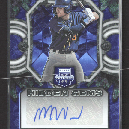 2023 Panini Elite Extra Edition Matthew Wood #HG-MWD Hidden Gems