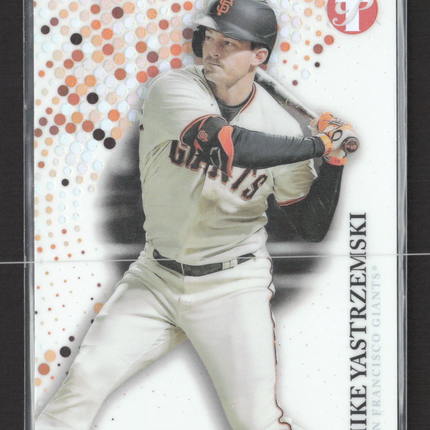 2022 Topps Pristine Mike Yastrzemski #77 Refractor