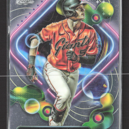 2023 Topps Chrome Cosmic Mike Yastrzemski #133