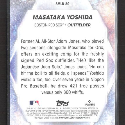 2023 Topps Stars of MLB Masataka Yoshida #SMLB-60 RC