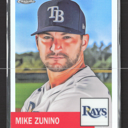 2022 Topps Chrome Mike Zunino #334 Refractor