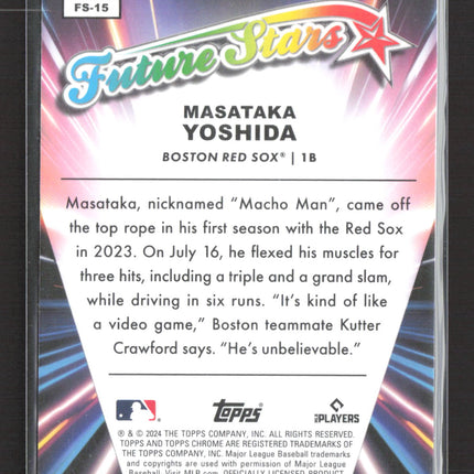 2024 Topps Chrome Future Stars Masataka Yoshida #FS-15