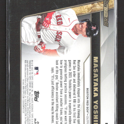 2023 Topps Black Gold Masataka Yoshida #BG-8 RC