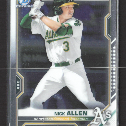 2021 Topps Bowman Chrome Nick Allen #BCP-147